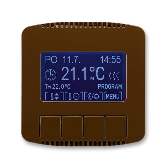 termostat programovatelný TANGO 3292A-A10301 H hnědá